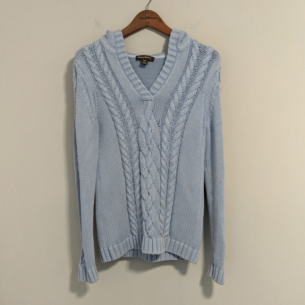 Tommy Bahama light blue sweater size small
